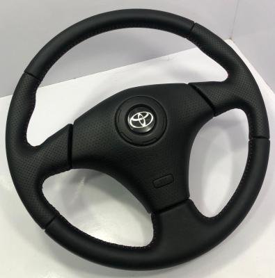 Toyota Celica Genuine Steering Wheel Rewrapped Leather